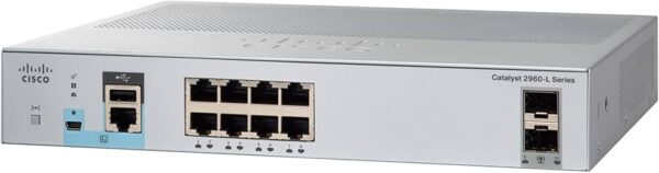 Cisco Catalyst 2960-L 8 port SFP Switch WS-C2960L-8TS-LL