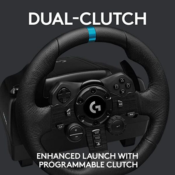 LOGITECH G923 Racing Wheel and Pedals - PC/PS - BLACK - USB - UK - Image 5