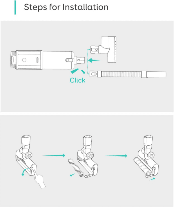 Anker eufy HomeVac Replacement Kit for S11 Go & S11 Infinity & S11 Reach (T2964021) - Image 4