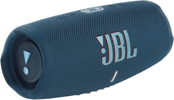 JBL CHARGE 5 BLUE PORTABLE WATERPROOF SPEAKER WITH POWERBANK - Image 2