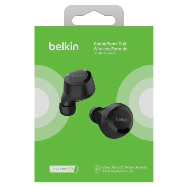 Belkin Soundform Bolt True Wireless Earbuds (AUC009BTBLK) - Image 4