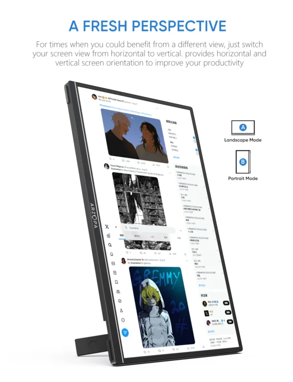 Arzopa A1S 14" Portable Monitor - Image 3